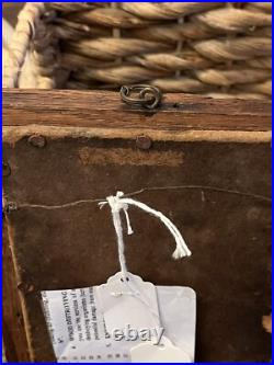 Antique Rare Unusual Early American Folk Art Masonic Silhouette Of Gentleman