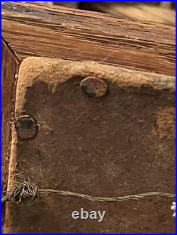 Antique Rare Unusual Early American Folk Art Masonic Silhouette Of Gentleman