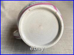 Antique Rare c1816 Sunderland Lustre Jug Early Scott Version Union Jack Sailor