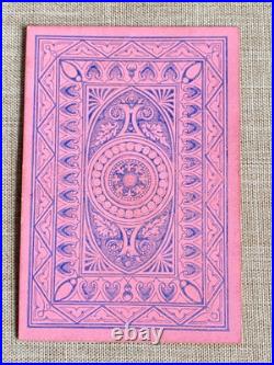 Antique Rare c1850s Reynolds Early Playing Cards Game Set Scoreboards & Pegs Box