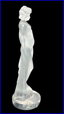 Antique Rene R Lalique Statuette Moyenne Nue Nude Female Circa 1912 RARE