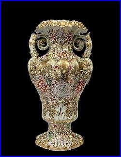 Antique Ridgway Rococo Urn Vase LARGE Early 19th Century RARE Circa Approx 1840 Antique Ridgway Rococo Urn Vase LARGE Early 19th Century RARE Circa Approx 1840