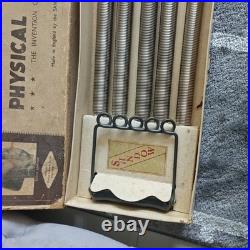 Antique Sandow Physical Culture Appliance Steel Chest Expander Rare Boxed