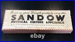 Antique Sandow Physical Culture Chest Expander Eugen Sandow Boxed Rare