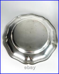 Antique Silver Plated Cruet Set & Tray -Rare Cayenne bottle Early 20th century