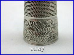 Antique Solid Silver VERY RARE THIMBLE EARLY 19th. CENTURY
