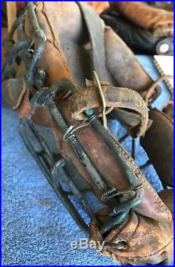 Antique Spiderman Catcher's Mask Early 1900's With Visor Rare