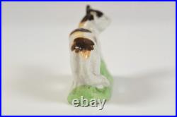 Antique Staffordshire Early Porcelain Ceramic Cat Figurine Rare