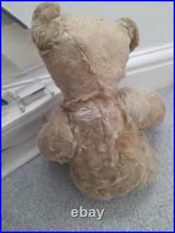 Antique Steiff early 1900s Rare Boot Button Eyes Long Nose German Teddy Bear