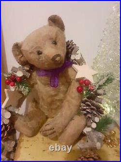 Antique Steiff early 1900s Rare Boot Button Eyes Long Nose German Teddy Bear Antique Steiff early 1900s Rare Boot Button Eyes Long Nose German Teddy Bear