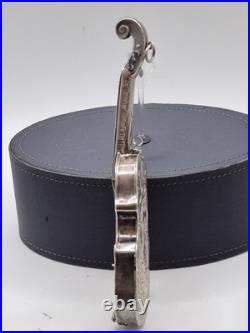 Antique Sterling Silver Cello Handmade Early 19th Century Rare Hallmarked Art