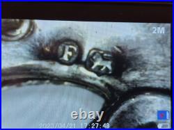 Antique Sterling Silver Cello Handmade Early 19th Century Rare Hallmarked Art