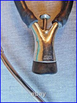 Antique Stethoscope Rare Vintage Unusual Ex Military Early Ramc Royal Army Medic Antique Stethoscope Rare Vintage Unusual Ex Military Early Ramc Royal Army Medic