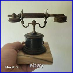Antique TELEPHONE Very Early NO DIAL Phone VERY RARE