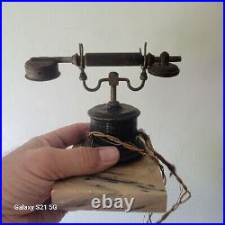 Antique TELEPHONE Very Early NO DIAL Phone VERY RARE