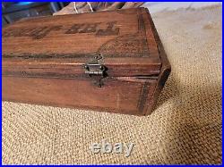 Antique The Judge Dilworth Brothers Hand Made Cigar Box EARLY & RARE