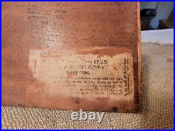 Antique The Judge Dilworth Brothers Hand Made Cigar Box EARLY & RARE