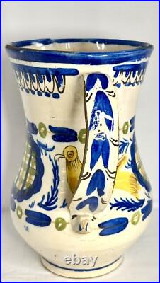 Antique Triana Pitcher Early Iberian Ceramic Earthenware Rare