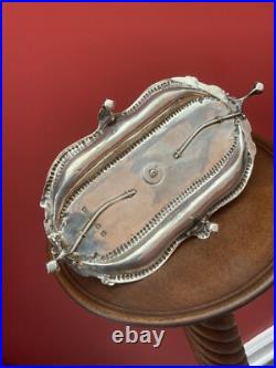 Antique Very Early and Rare Silver Inkwell Superb London 1778 William Plumber