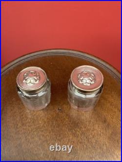 Antique Very Early and Rare Silver Inkwell Superb London 1778 William Plumber