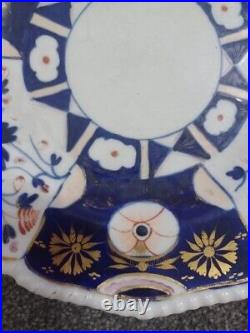 Antique. Very Rare. Early Derby Imari Dinner Plate. C 1782/1805