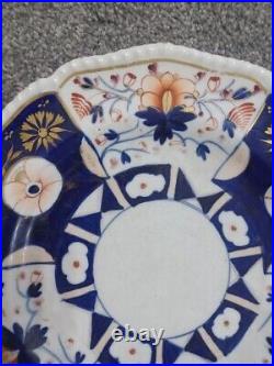 Antique. Very Rare. Early Derby Imari Dinner Plate. C 1782/1805