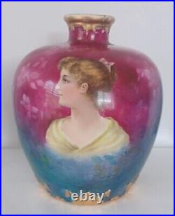 Antique. Very Rare Early Royal Bonn Vase. Germany