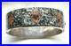 Antique_Victorian_Scottish_Sterling_Silver_Inlaid_Granite_Bangle_Bracelet_RARE_01_xpn