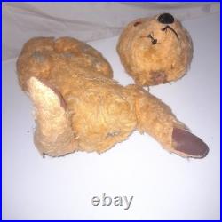 Antique Vintage Chiltern Teddy Bear See Description Early 1900s Rare Vintage