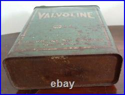 Antique Vintage EARLY VALVOLINE GALLON MOTOR OIL CAN RARE ADVERTISING DISPLAY