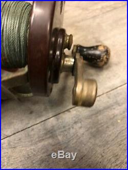 Antique Vintage Early 1930's PENN SEA HAWK 3 Posts Rare Collectible Fishing Reel