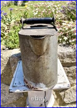 Antique Watering Can/ Oil Can From Railway Station In Devon. RARE Find Early 20c