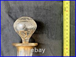 Antique Wine Glass Decanter Set, European, Art Glass, Early 20th Century RARE