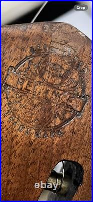 Antique Zither Banjo Pre-WWI Bombay Export Rare Early John Grey Era engraved