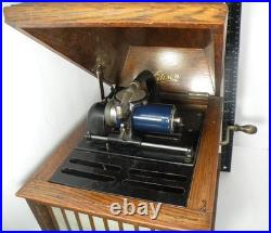 Antique and Original Edison Amberola Wax Cylinder Phonograph Rare Original and