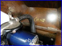 Antique and Original Edison Amberola Wax Cylinder Phonograph Rare Original and