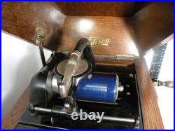 Antique and Original Edison Amberola Wax Cylinder Phonograph Rare Original and