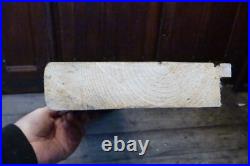 Antique early Art Deco Carved Panel Geometric Foliate Snake carvings Pine RARE