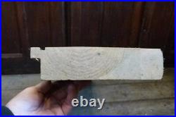 Antique early Art Deco Carved Panel Geometric Foliate Snake carvings Pine RARE