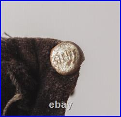 Antique early Steiff Tom Black Cat velveteen Old button 1910 1920 mega rare 4