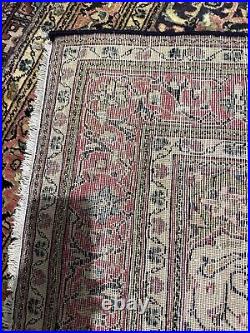 Antique handmade wool persian rug with silk highlights RARE UNIQUE 215 x 135 Antique handmade wool persian rug with silk highlights RARE UNIQUE 215 x 135