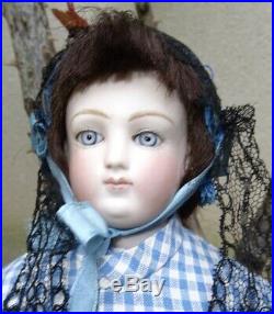 Antique rare fashion doll early period Barrois size 3 antiques clothes