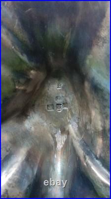 Art Nouveau WMF Early 1900 Rare Silver Plated Plate Antique Collectable Pewter