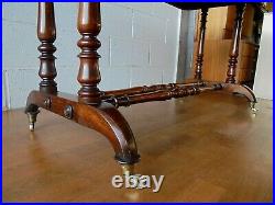 Beautiful Rare Antique Druce & Co London Victorian Rosewood Console Hall Table