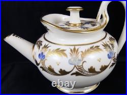 Beautiful Rare Early Derby Stevenson & Hancock Antique Miniature Teaset c1900 Beautiful Rare Early Derby Stevenson & Hancock Antique Miniature Teaset c1900