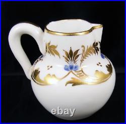 Beautiful Rare Early Derby Stevenson & Hancock Antique Miniature Teaset c1900