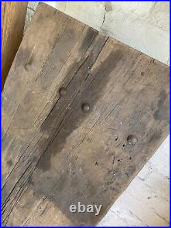 Butchers Block Early Victorian Antique Rare Example Rustic Kitchen Table