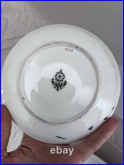 C1875 Rare Early Mark Antique Aynsley Imari Porcelain Coffee Can Cup & Saucer