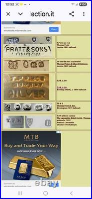 C1900 Silver Bowl Hindu Deities Repousse 181g Solid RARE Antique TPR&Co Bombay