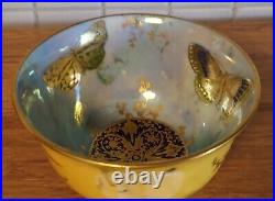 C1910 AYNSLEY Fairyland Butterfly LUSTER Lustre Tea Bowl Teacup Antique Rare